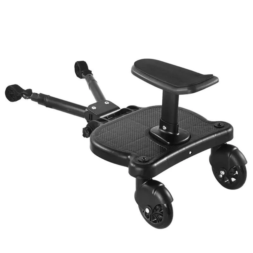 Pikkaboo Co-Stroll Universal Stroller Board Attachment - Black