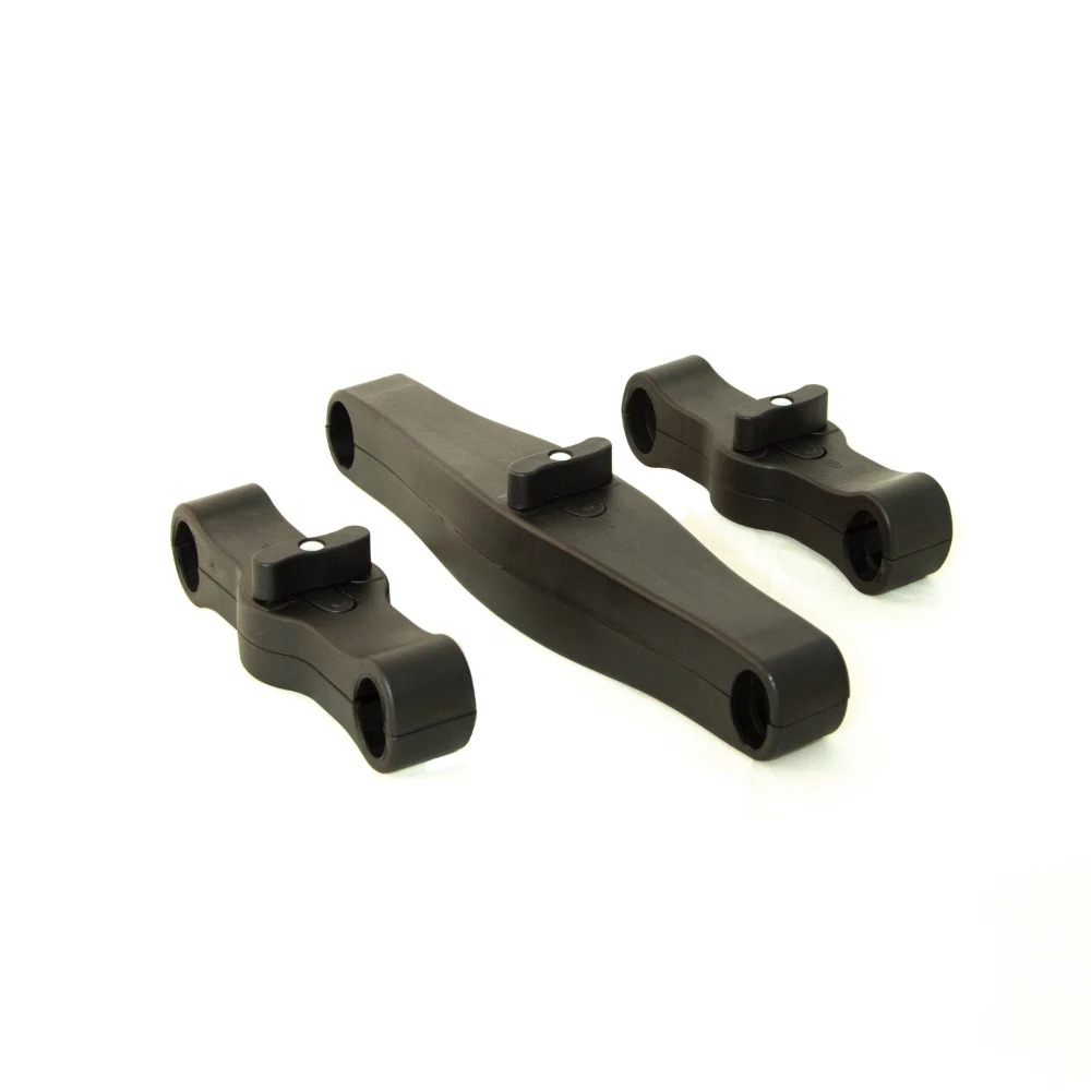 Pikkaboo 3pcs Stroller Connectors - Black