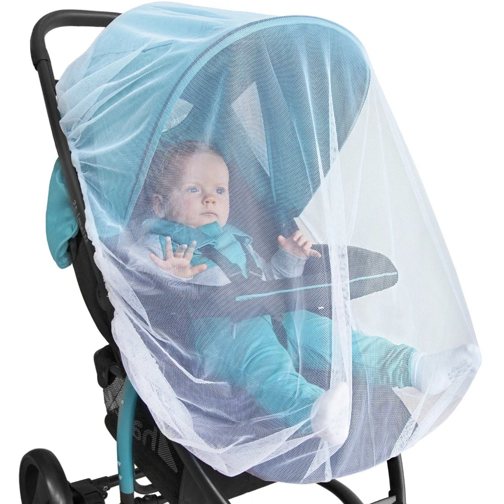 Pikkaboo Universal Mosquito Net for Stroller - white