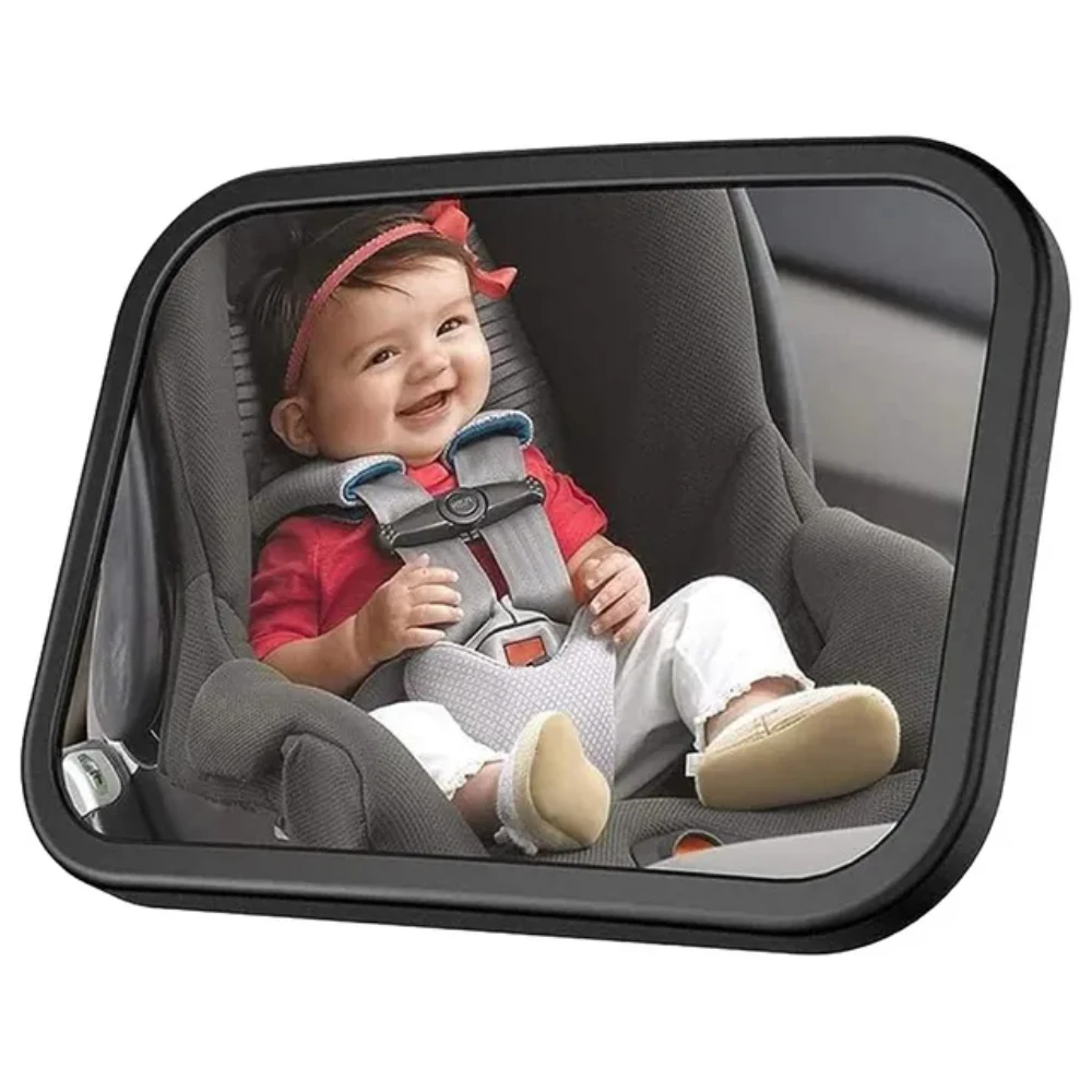 Pikkaboo SafeTravels Baby Car Mirror - Black