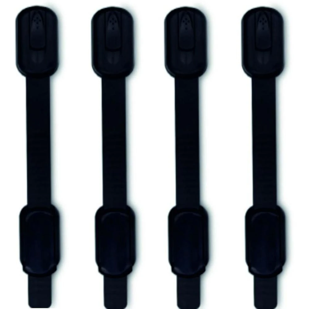 Pikkaboo BabyGuard Ultimate Safety Lock - 4Pcs - Black