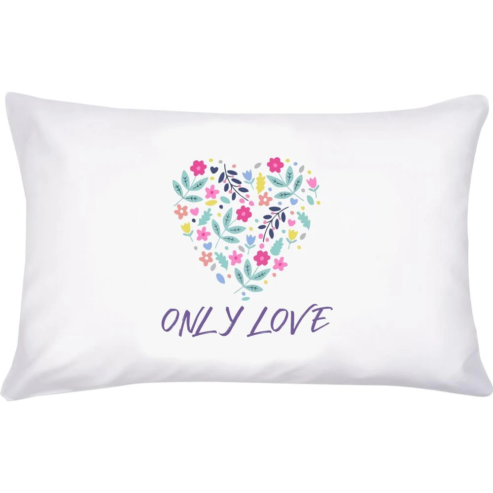 Pikkaboo Pillowcase Cover for Kids - White