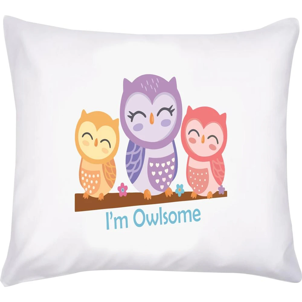 Pikkaboo Pillowcase Cover for Kids - White