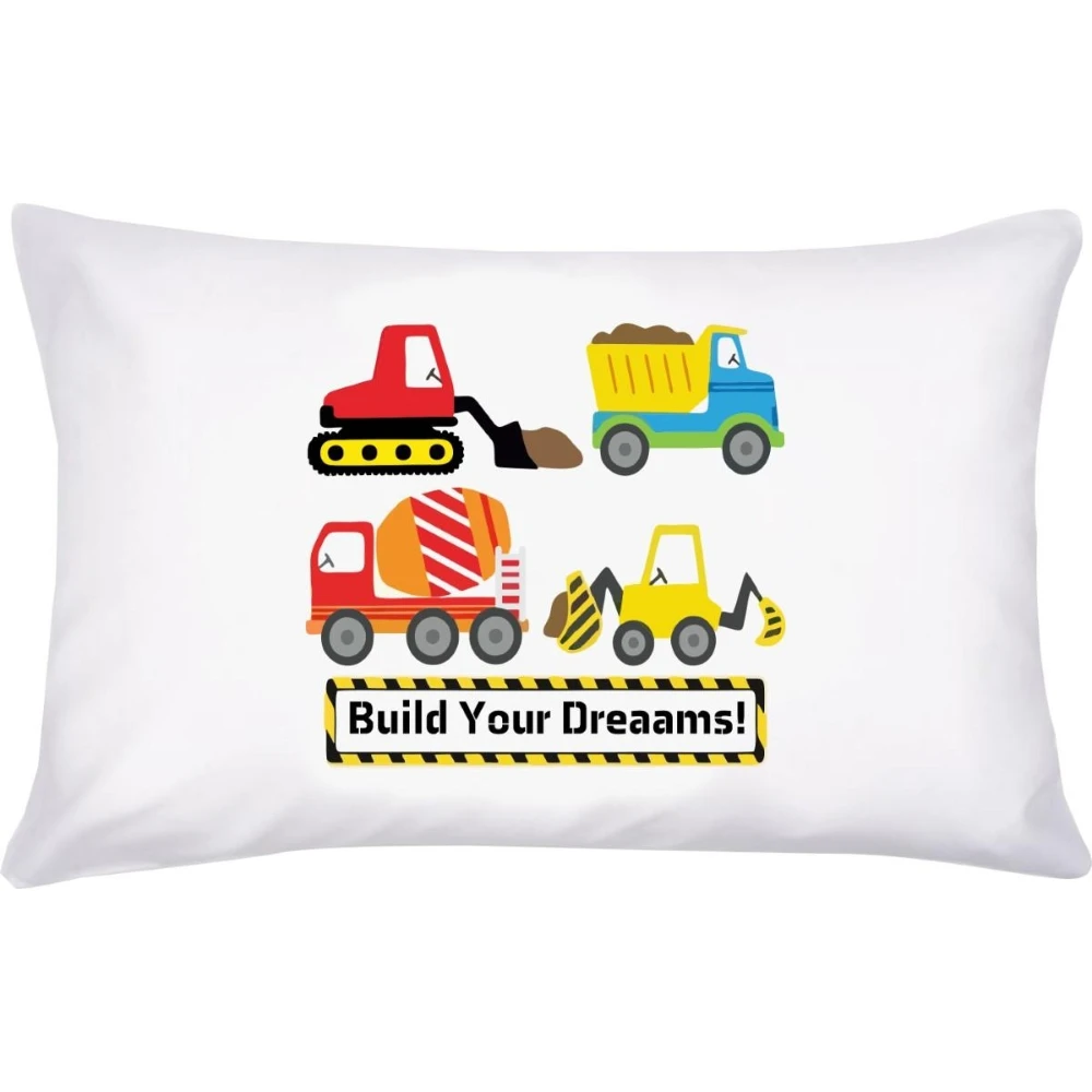 Pikkaboo Pillowcase Cover for Kids - White