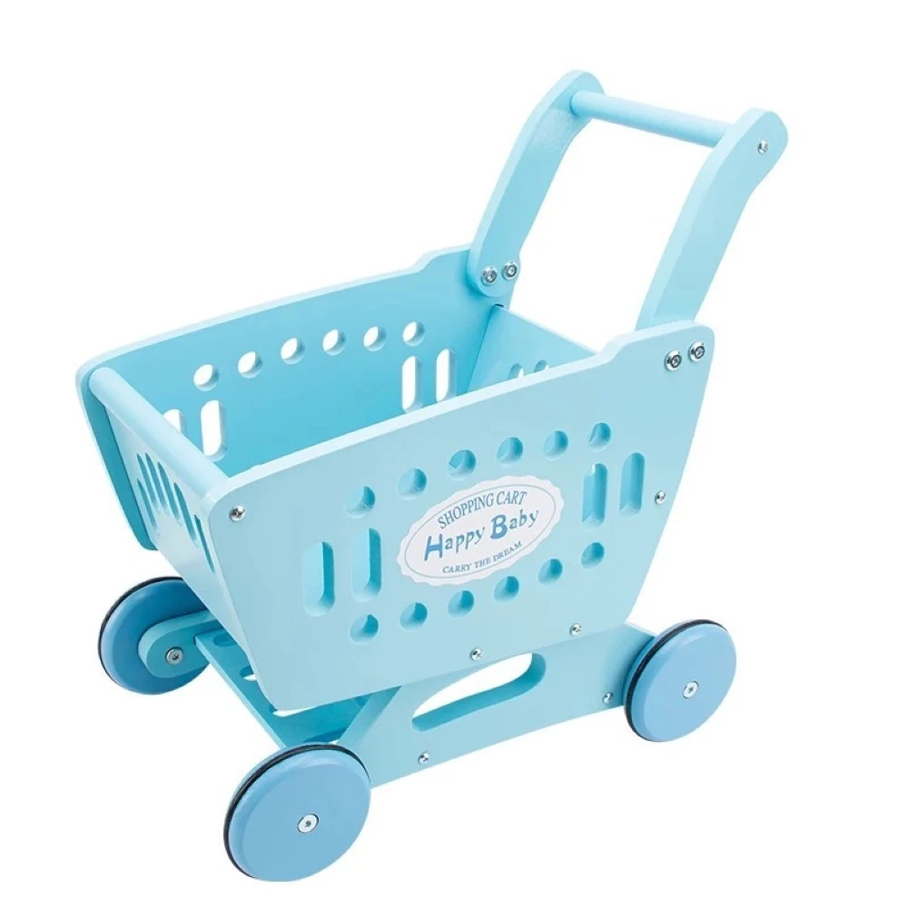 Woody Buddy - Supermarket Trolley - Blue - Blue