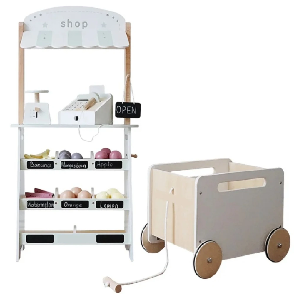 Woody Buddy - Market Stand - White - white