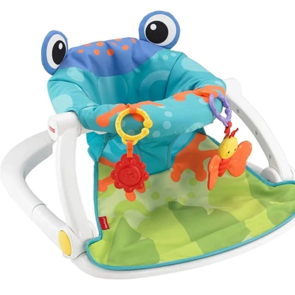 Pikkaboo Froggy Playtime Seat - Green