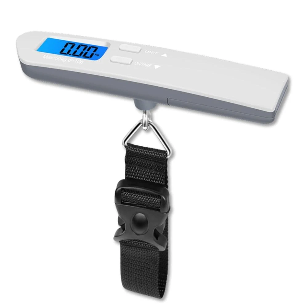 Pikkaboo Portable Digital Travel Weighing Scale - Silver