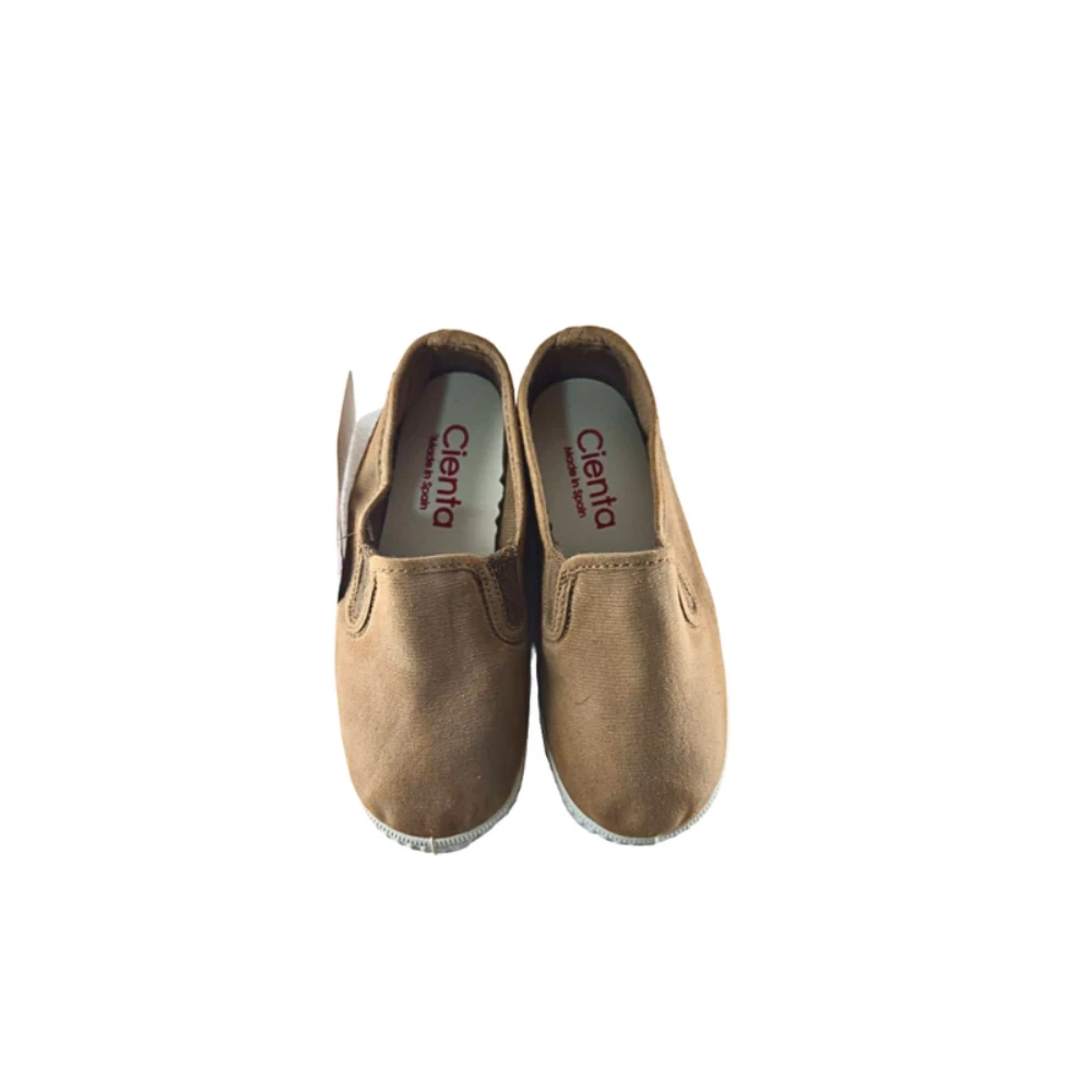 Pikkaboo-Cienta Beige Crep Kids Comfort Shoes - Kids