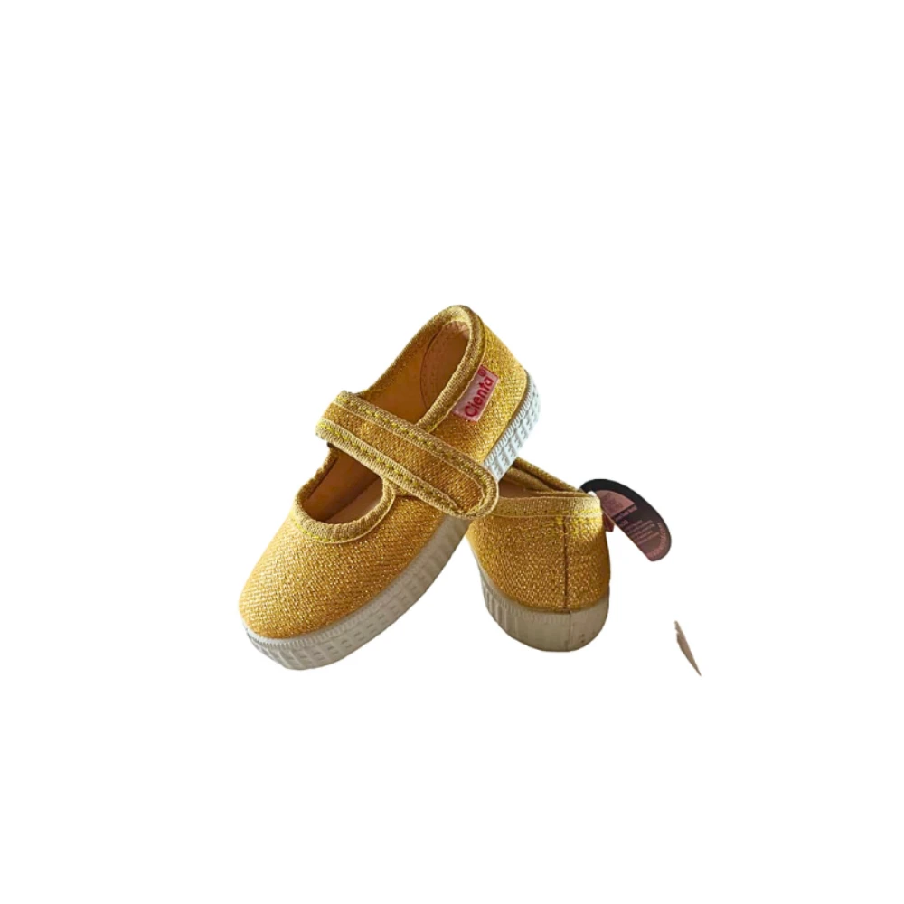 Pikkaboo-Cienta Oro Girls Comfort Shoes - Girls