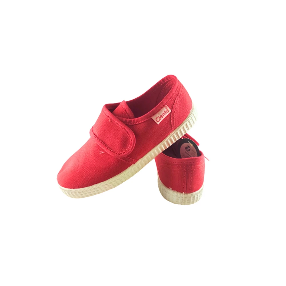 Pikkaboo-Cienta Rojo Pull Tab Kids Shoes - Kids