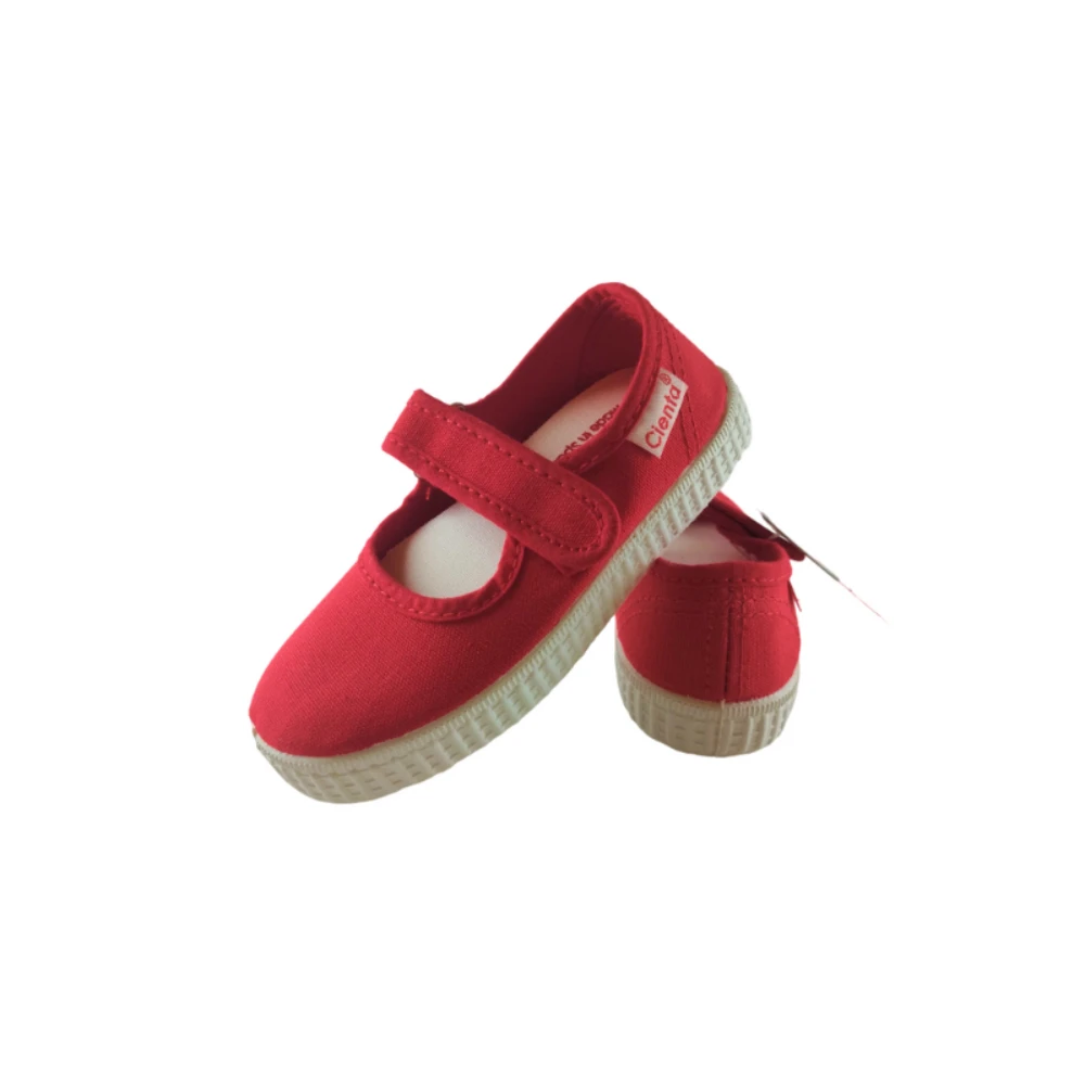 Pikkaboo-Cienta Mercedes Rojo Girls Shoes - Girls