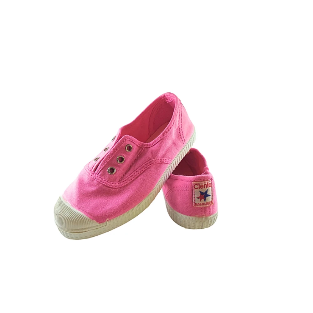 Pikkaboo-Cienta Rosa Eyelet Girls Slip-on - Girls