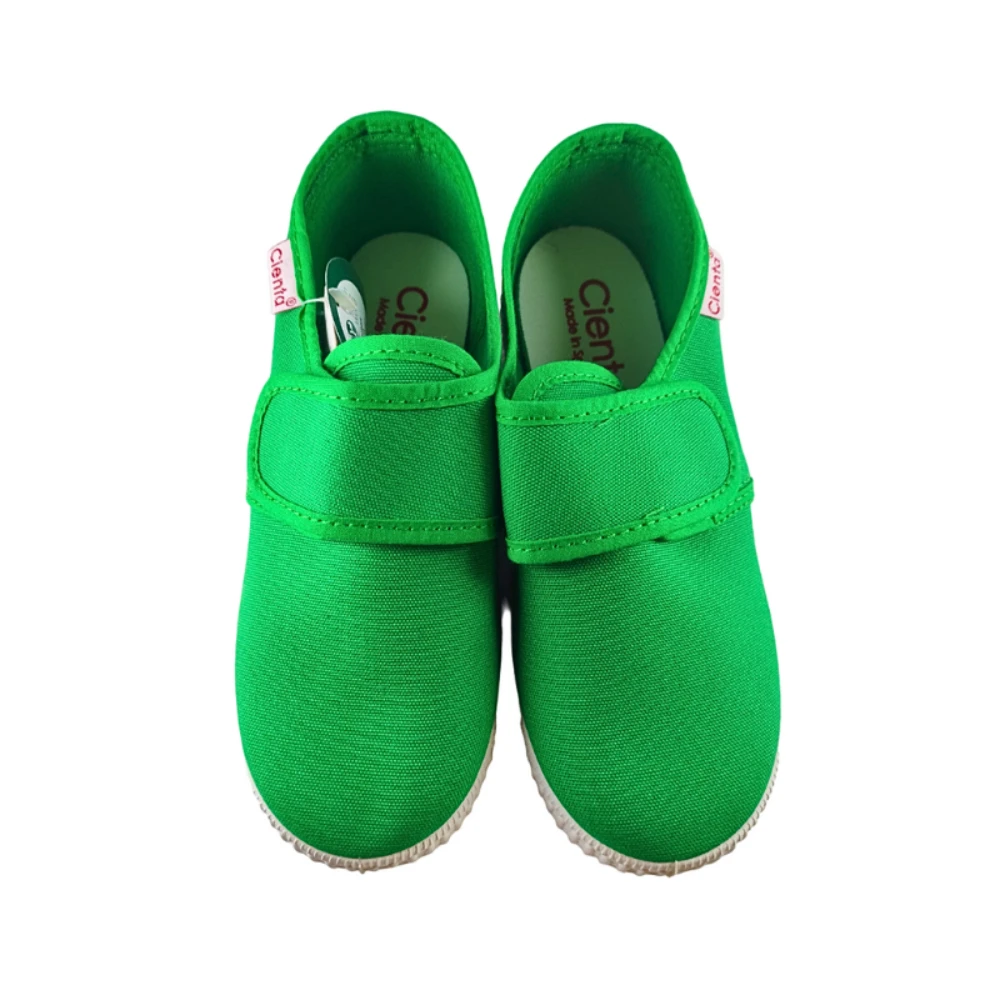 Pikkaboo-Cienta Verde Girls Comfort Shoes - Baby Girl