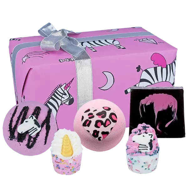 Gift Box Zebra Crossing  Bold and Striking Gift Box for Unique Occasions